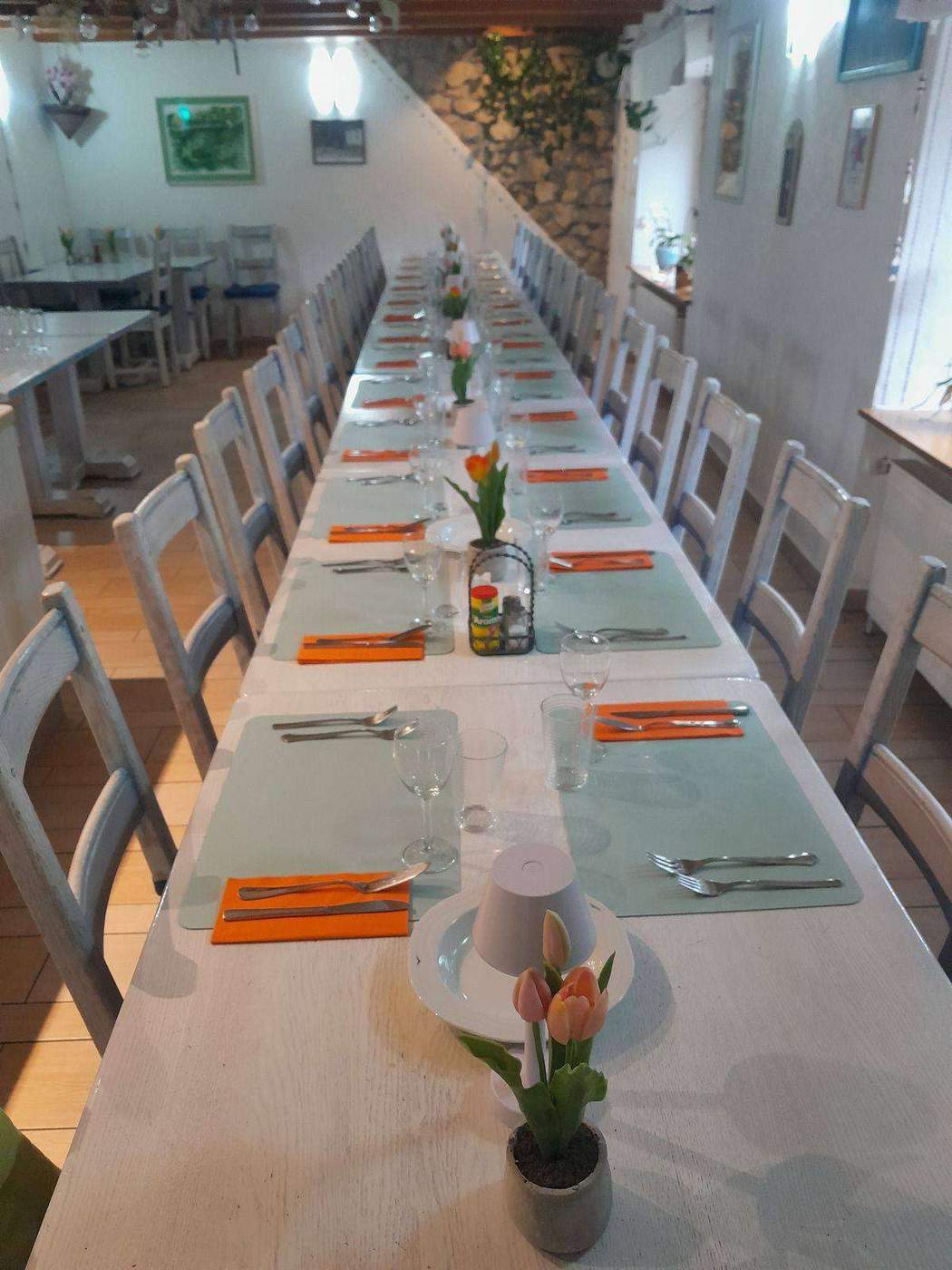 Intérieur du Restaurant de Clairbief