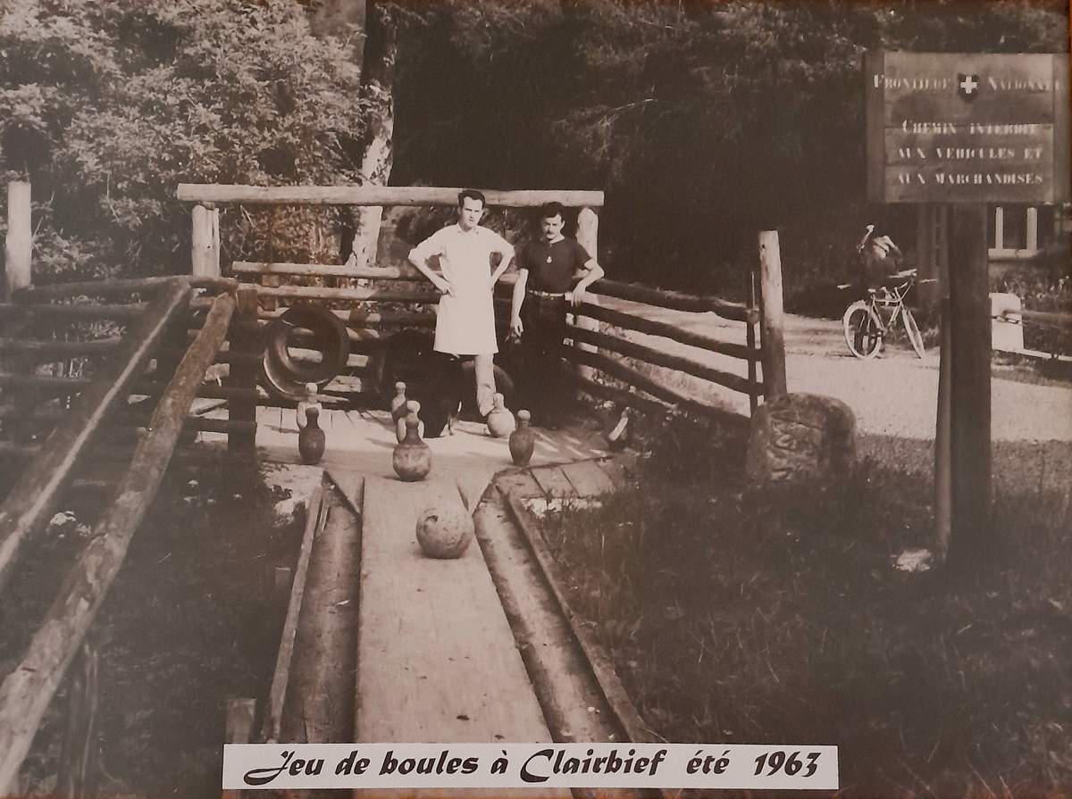 Le Restaurant de Clairbief - vue historique