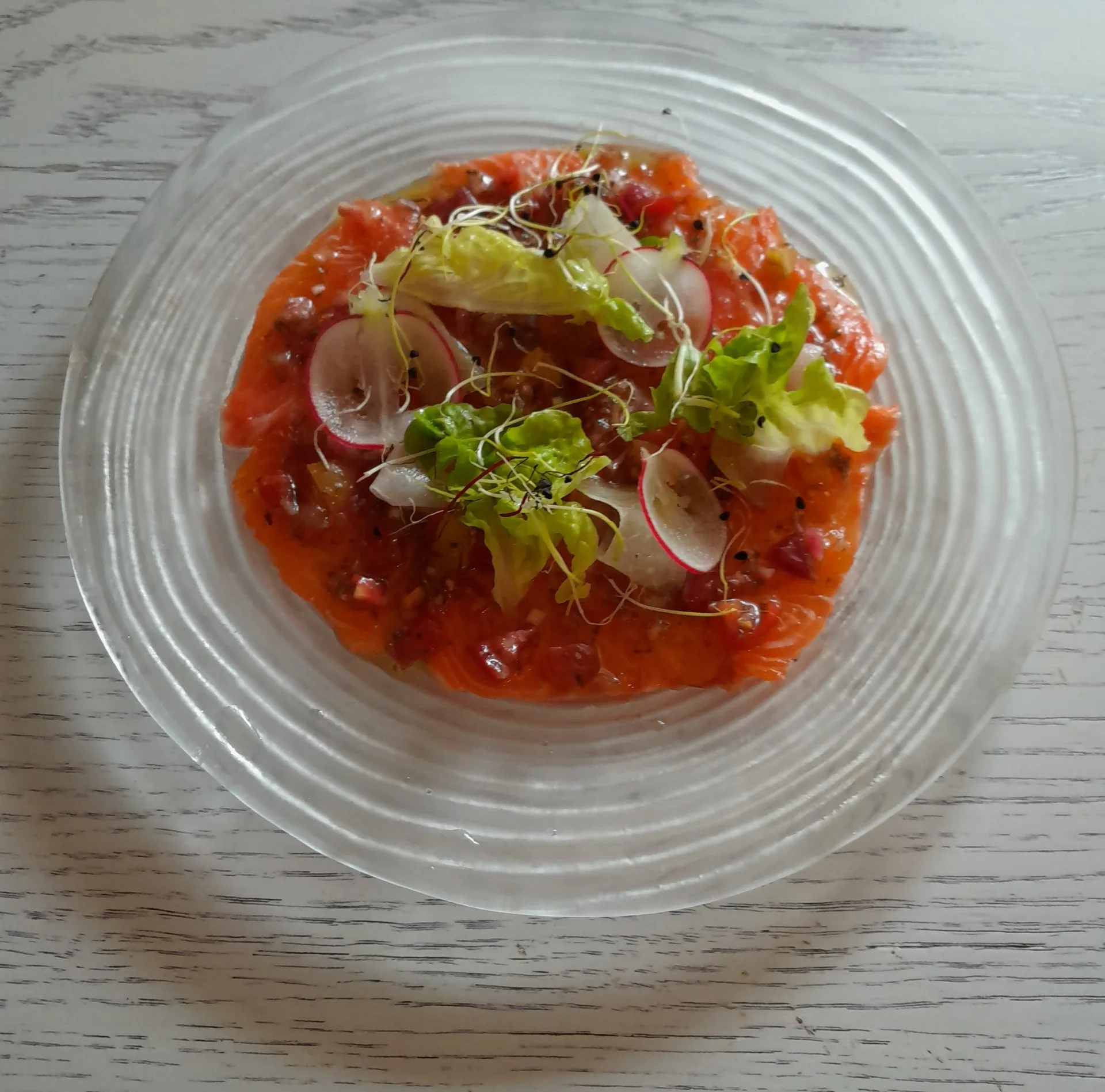 Truite saumonée - plat signature